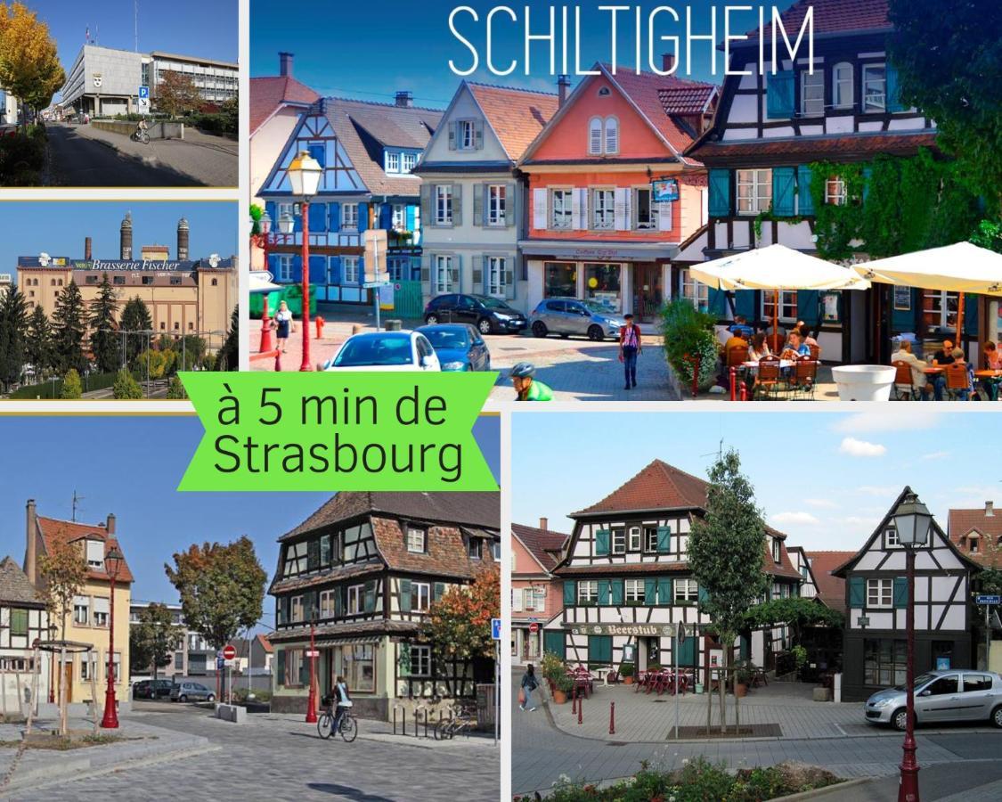 Appartamento VIEUX SCHILIK / Parking / Tram / Parlement / Proche Strasbourg Centre Schiltigheim Esterno foto